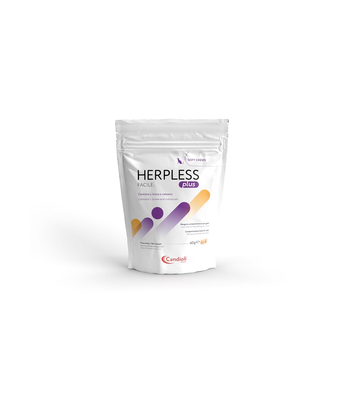 Candioli - Herpless Facile Plus 30 Bocconcini 60 g