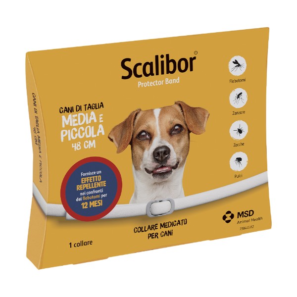 MSD Animal Health - Scalibor ProtectorBand Collare Small 48 cm