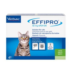 Virbac - Effipro Spot-On Gatto 50 mg 4 Fialette