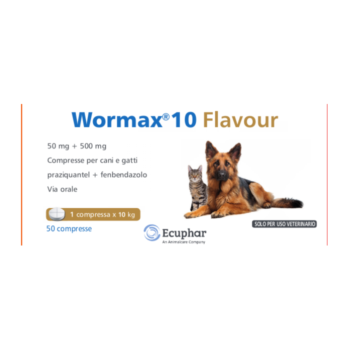 Ecuphar NV - Wormax 10 Flavour Compresse