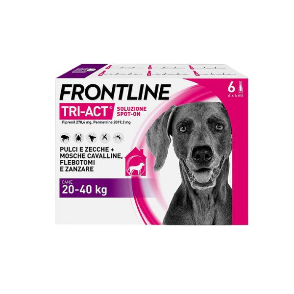 Boehringer Ingelheim - Frontline Tri-Act Cani 20-40 Kg 4 ml