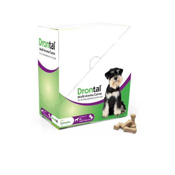 Vetoquinol - Drontal Multi Aroma Carne Compresse