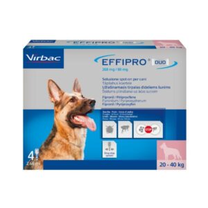 Virbac - Effipro Duo Cane 20-40 Kg 4 Fialette