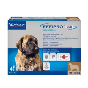 Virbac - Effipro Duo Cane 40-60 Kg 4 Fialette