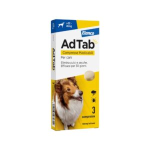 Elanco - AdTab Cane 22-45 Kg 900 Mg 3 Compresse