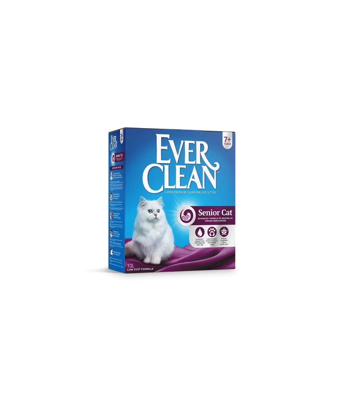 Ever Clean - Senior Cat 10 L Porpora