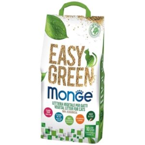 Monge - Lettiera Easy Green 100% Ecologica 10 L Verde