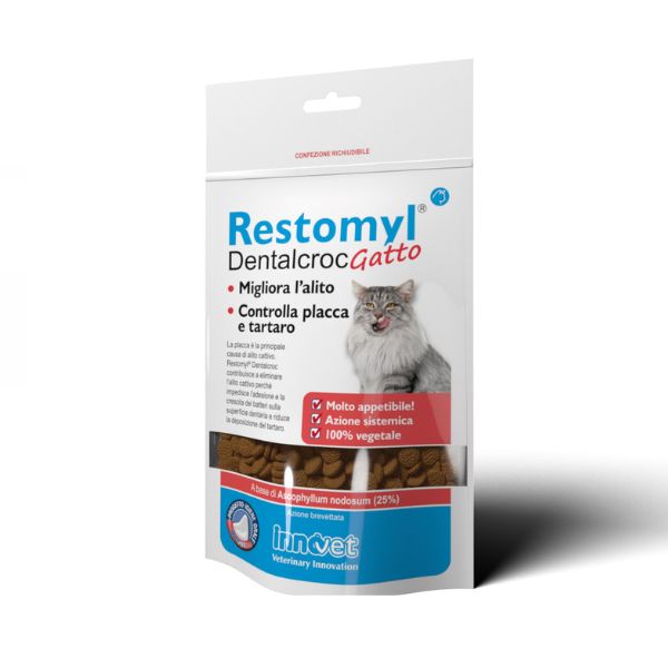 Innovet - Restomyl Dentalcroc Gatto 60 g