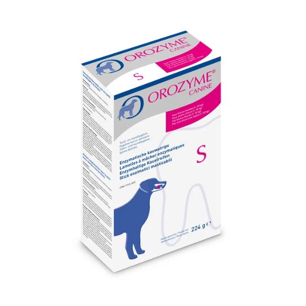 Ecuphar NV - Orozyme Canine Strisce Masticabili per Cani Piccoli 224 g
