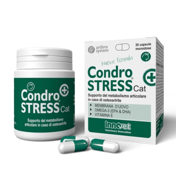 Innovet - Condrostress (+) Cat - Nuova Formula 30 Capsule