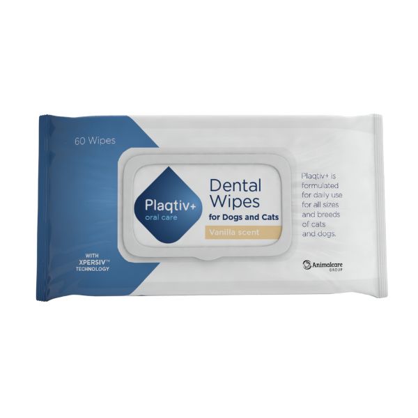 Ecuphar NV - Salviette Dentali Plaqtiv+ Oral Care 60 Salviette